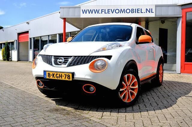 Wit Gebruikt 2013 Nissan Juke Acenta SUV | € 7.450 (Goede deal) - Afbeelding 1/4