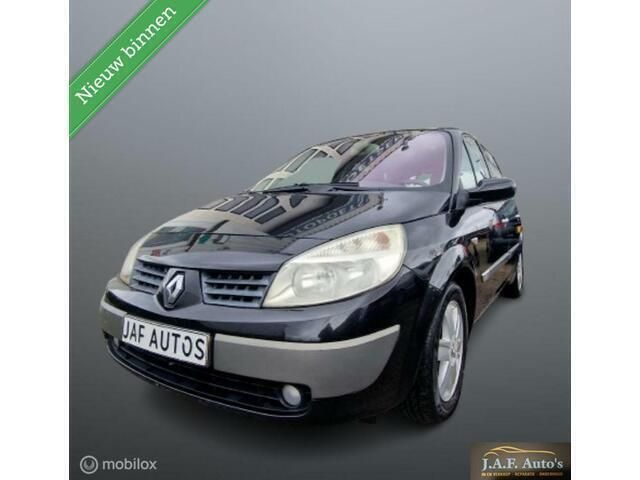 Zwart Gebruikt 2005 Renault Scénic II Luxe MPV | € 1.750 (Eerlijke prijs) - Afbeelding 1/4
