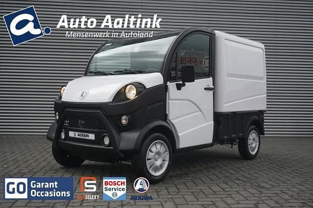 Wit Nieuw 2025 Aixam D-truck Hatchback | € 21.209 - Afbeelding 1/4