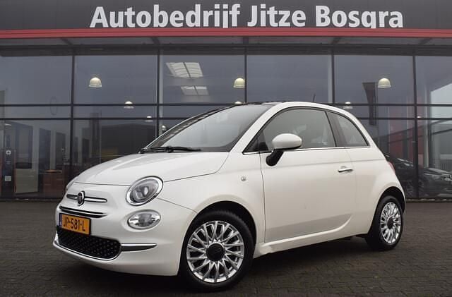 Wit Gebruikt 2016 Fiat 500 Lounge Hatchback | € 8.950 (Goede deal) - Afbeelding 1/4