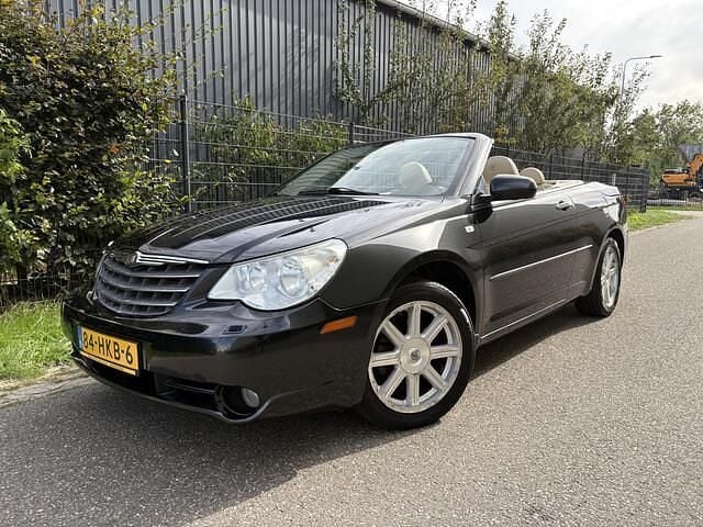 Zwart Gebruikt 2009 Chrysler Sebring Cabriolet Limited Cabriolet | € 4.950 - Afbeelding 1/4