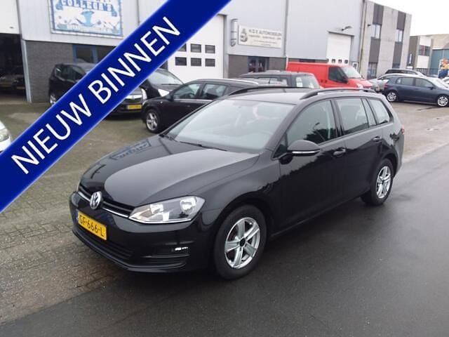 Zwart Gebruikt 2015 VW Golf VII Trendline Stationwagen | € 7.650 (Goede deal) - Afbeelding 1/4