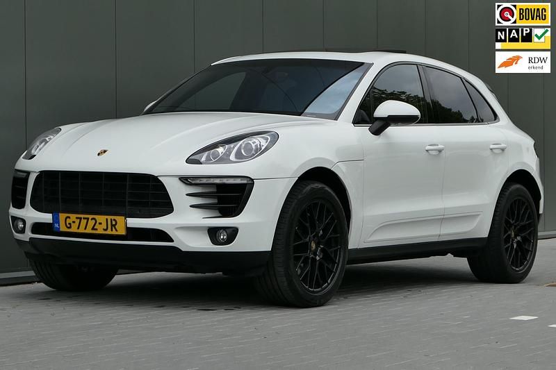 Wit Gebruikt 2015 Porsche Macan Sport SUV | € 29.940 (Super prijs) - Afbeelding 1/4