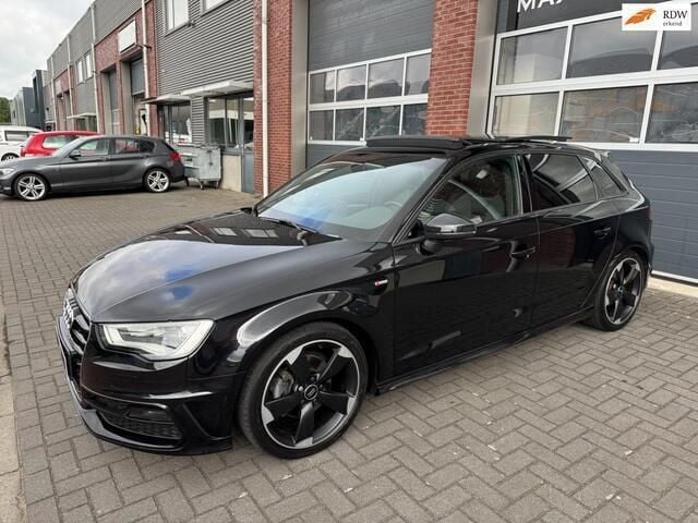 Zwart Gebruikt 2013 Audi A3 Sportback S-Line Hatchback | € 13.950 (Duur) - Afbeelding 1/4
