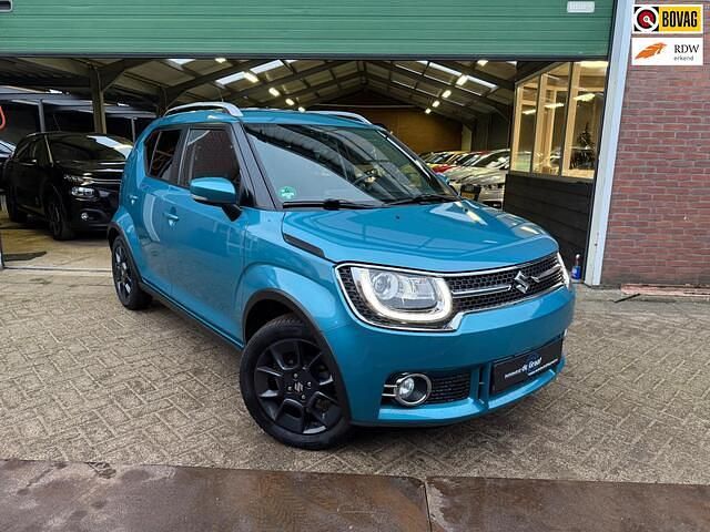 Blauw (metallic) Gebruikt 2017 Suzuki Ignis Hatchback | € 11.995 (Eerlijke prijs) - Afbeelding 1/4