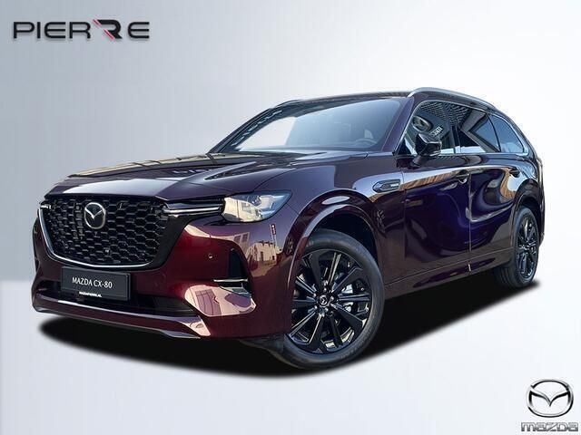 Rood Nieuw 2025 Mazda CX-80 Homura-Line SUV | € 71.390 (Iets duurder) - Afbeelding 1/4