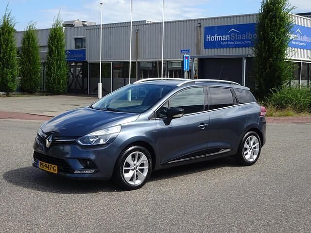 Grijs Gebruikt 2017 Renault Clio GrandTour LIMITED Stationwagen | € 5.950 (Eerlijke prijs) - Afbeelding 1/4