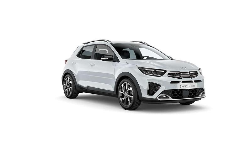 Wit (metallic) Nieuw 2025 Kia Stonic SUV | € 30.895 (Duur) - Afbeelding 1/1