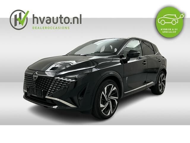 Zwart Gebruikt 2025 Nissan Qashqai Tekna+ SUV | € 39.450 (Eerlijke prijs) - Afbeelding 1/4