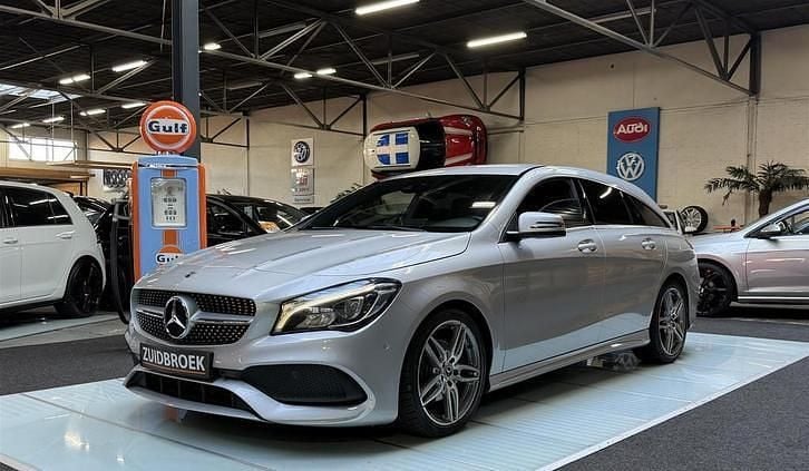 Grijs Gebruikt 2018 Mercedes CLA200 Stationwagen | € 15.999 (Eerlijke prijs) - Afbeelding 1/4