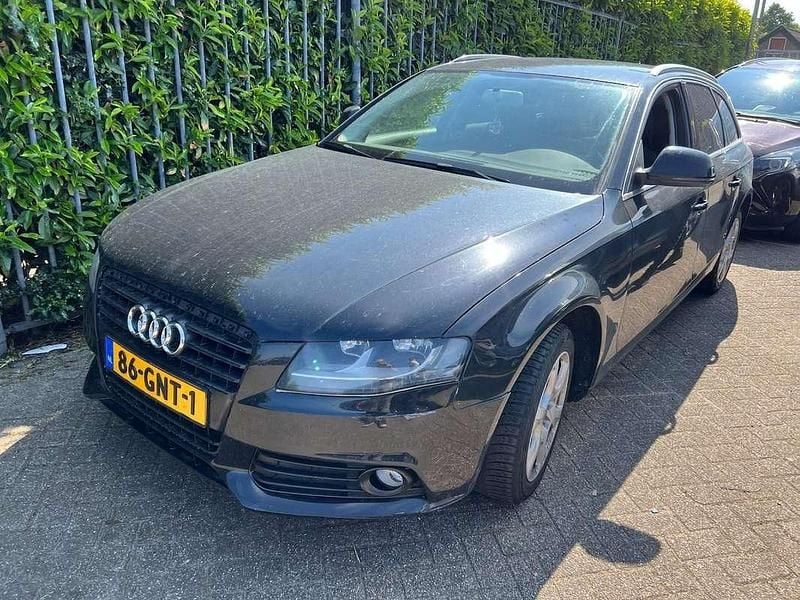 Zwart Gebruikt 2008 Audi A4 Business Stationwagen | € 3.900 (Goede deal) - Afbeelding 1/3