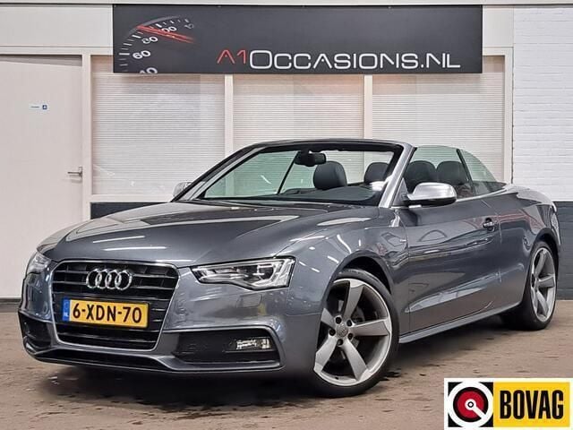 Grijs Gebruikt 2014 Audi A5 Cabriolet Sport Cabriolet | € 19.495 (Eerlijke prijs) - Afbeelding 1/4