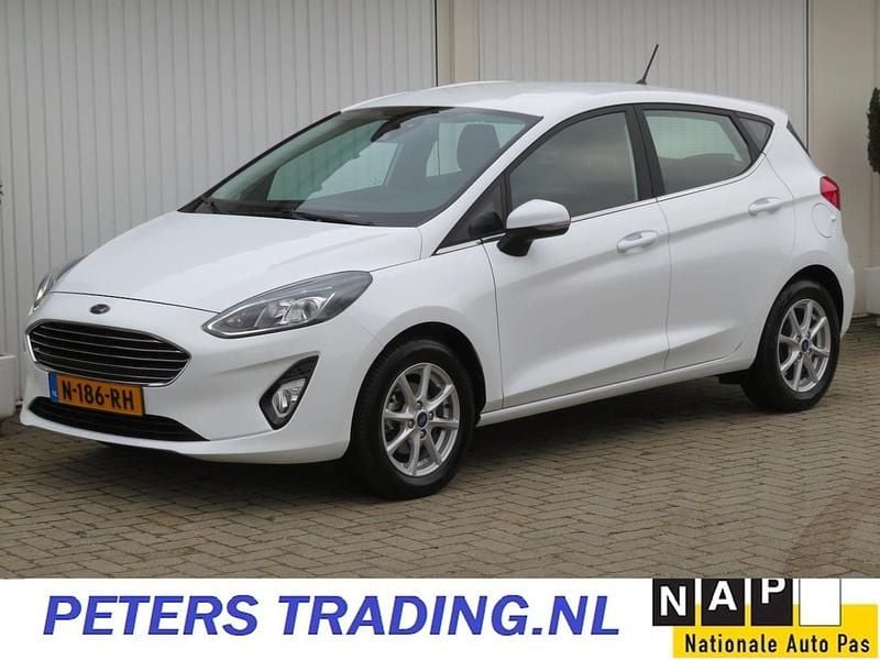 Wit Gebruikt 2021 Ford Fiesta Titanium Hatchback | € 12.600 (Super prijs) - Afbeelding 1/4