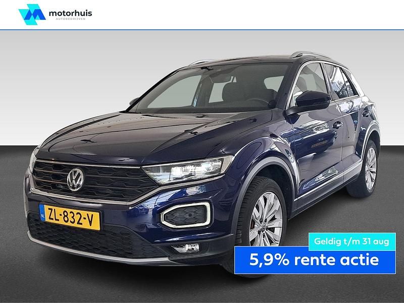 Blauw Gebruikt 2019 VW T-Roc Sport SUV | € 22.425 (Eerlijke prijs) - Afbeelding 1/4
