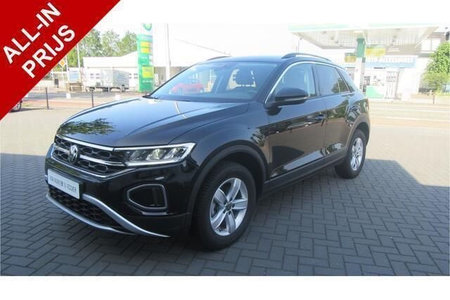 Zwart Gebruikt 2023 VW T-Roc Life SUV | € 26.990 (Super prijs) - Afbeelding 1/3