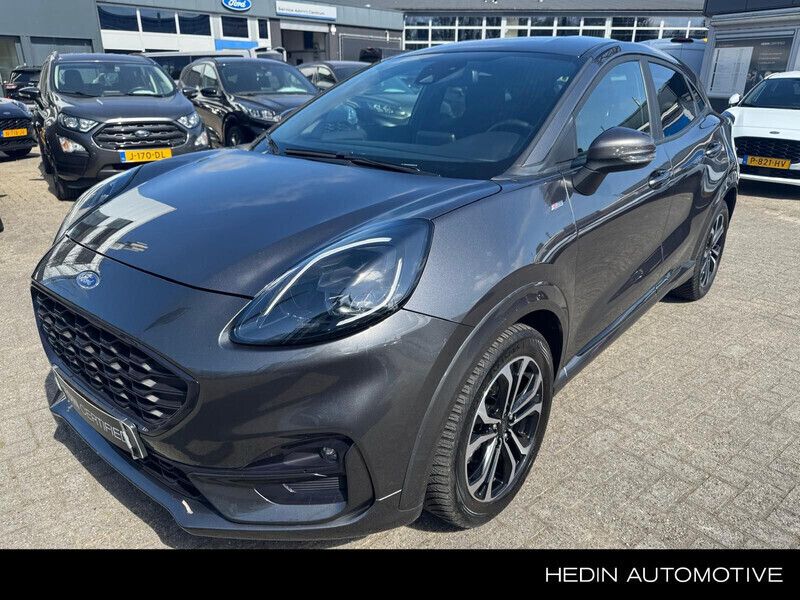 Grijs Gebruikt 2021 Ford Puma ST-Line SUV | € 22.445 (Eerlijke prijs) - Afbeelding 1/4