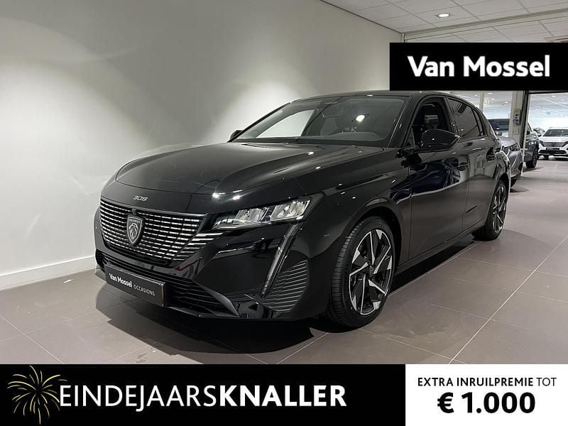 Zwart Gebruikt 2024 Peugeot 308 Allure Hatchback | € 31.940 (Eerlijke prijs) - Afbeelding 1/3