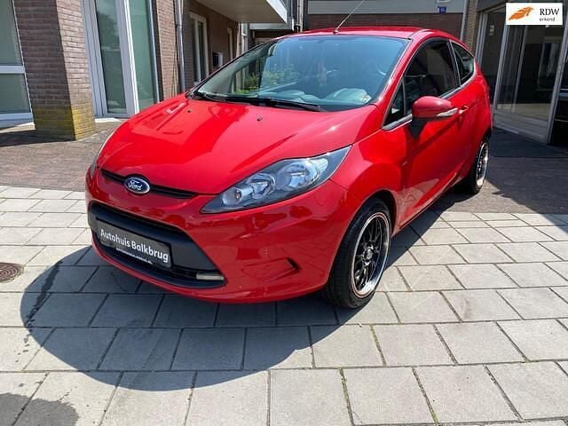 Occasion Ford Fiesta Titanium 82 PK (60 kW) 2009 Rood Hatchback