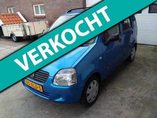 Blauw Gebruikt 2001 Suzuki Wagon R GL Hatchback | € 1.299 (Goede deal) - Afbeelding 1/4