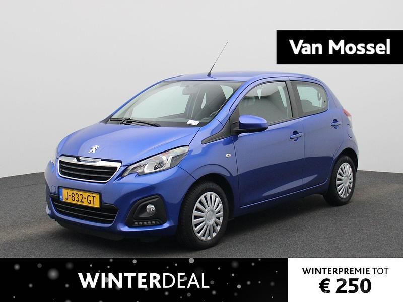 Blauw Occasion 2020 Peugeot 108 Active Hatchback | € 7.900 (Eerlijke prijs) - Afbeelding 1/4