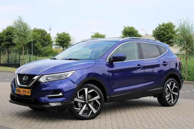 Blauw Gebruikt 2021 Nissan Qashqai N-Connecta SUV | € 19.999 (Super prijs) - Afbeelding 1/4