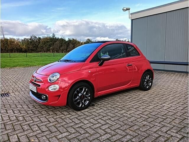 Rood Gebruikt 2019 Fiat 500C Sport Cabriolet | € 10.950 (Eerlijke prijs) - Afbeelding 1/4