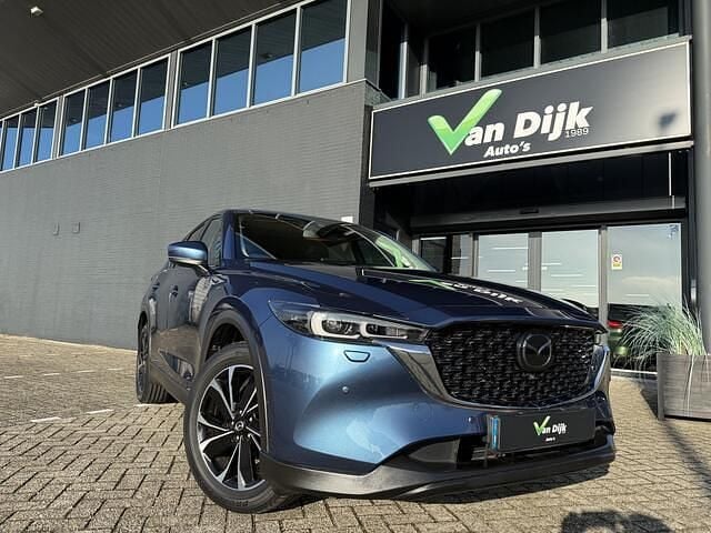 Blauw (metallic) Gebruikt 2022 Mazda CX-5 SUV | € 31.950 (Goede deal) - Afbeelding 1/4