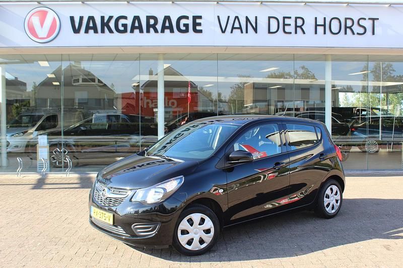 Zwart Occasion 2018 Opel Karl Edition Hatchback | € 8.440 (Eerlijke prijs) - Afbeelding 1/4
