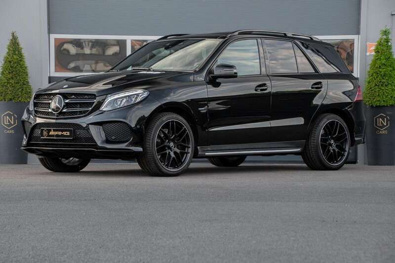 Zwart Gebruikt 2017 Mercedes GLE500 SUV | € 41.950 (Iets duurder) - Afbeelding 1/4
