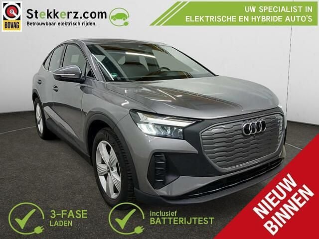 Grijs Gebruikt 2022 Audi Q4 Sportback e-tron Advanced SUV | € 26.900 (Super prijs) - Afbeelding 1/3