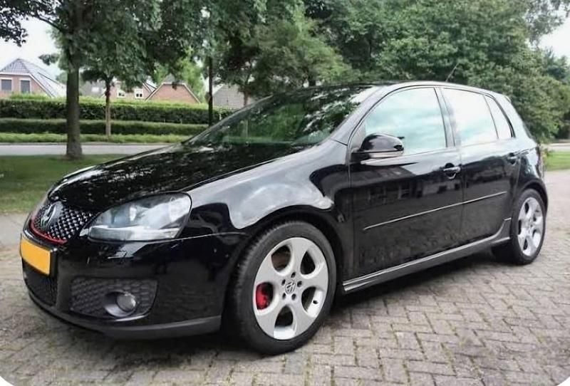 Zwart Gebruikt 2007 VW Golf V GTI Hatchback | € 3.999 - Afbeelding 1/3