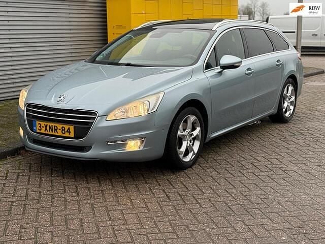 Blauw Gebruikt 2014 Peugeot 508 SW Stationwagen | € 5.495 - Afbeelding 1/4