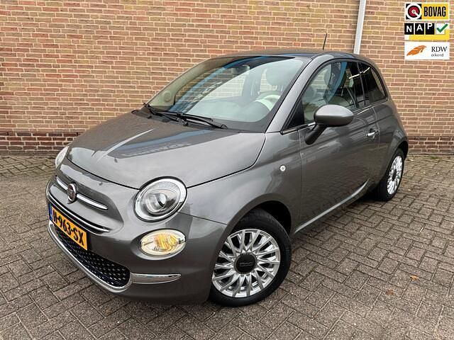 Grijs Gebruikt 2020 Fiat 500 Lounge Hatchback | € 12.450 (Eerlijke prijs) - Afbeelding 1/4