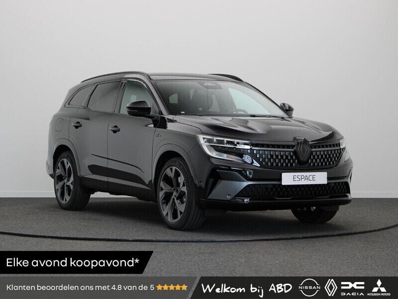 Zwart Nieuw 2025 Renault Espace Esprit Alpine MPV | € 44.940 (Super prijs) - Afbeelding 1/3