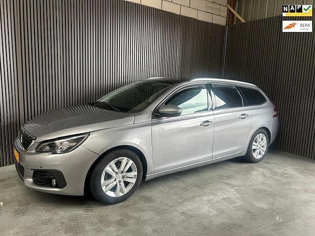 Grijs Gebruikt 2019 Peugeot 308 Stationwagen | € 8.750 (Super prijs) - Afbeelding 1/4