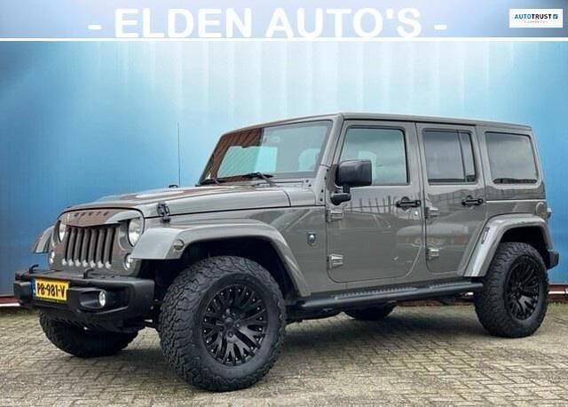 Grijs Gebruikt 2016 Jeep Wrangler Unlimited Rubicon SUV | € 59.950 - Afbeelding 1/4