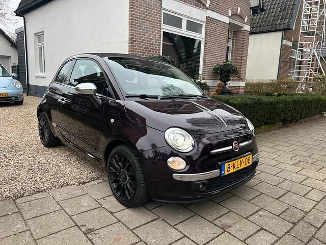 Occasion Fiat 500C 86 PK (63 kW) 2013 Paars Cabriolet