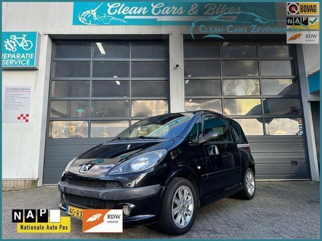 Zwart Gebruikt 2005 Peugeot 1007 Hatchback | € 1.999 (Eerlijke prijs) - Afbeelding 1/4