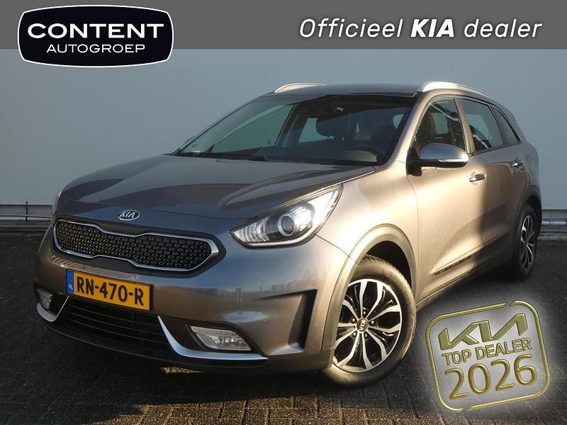 Grijs Occasion 2018 Kia Niro SUV | € 16.835 (Eerlijke prijs) - Afbeelding 1/4