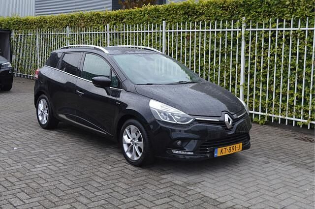 Zwart Gebruikt 2016 Renault Clio GrandTour LIMITED Stationwagen | € 6.950 (Eerlijke prijs) - Afbeelding 1/3