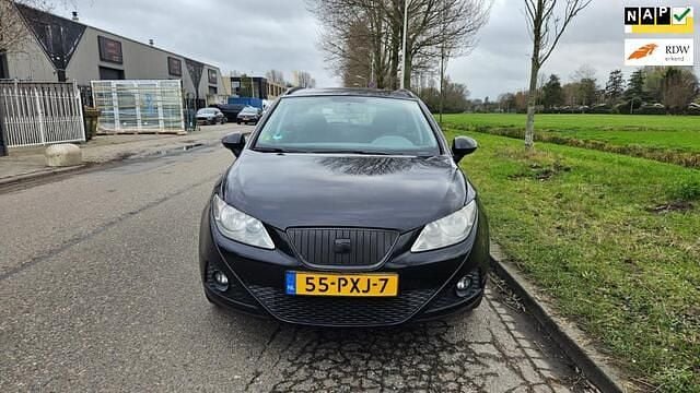 Zwart Gebruikt 2011 Seat Ibiza ST Ecomotive Stationwagen | € 1.999 (Eerlijke prijs) - Afbeelding 1/4