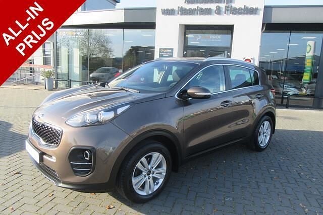 Bruin (metallic) Gebruikt 2018 Kia Sportage SUV | € 15.950 (Eerlijke prijs) - Afbeelding 1/3