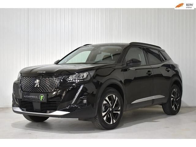 Zwart (metallic) Occasion 2021 Peugeot 2008 Allure SUV | € 16.995 (Goede deal) - Afbeelding 1/4