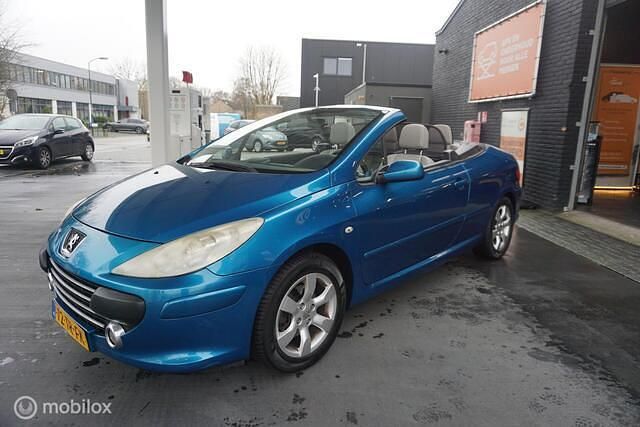 Occasion Peugeot 307 CC 109 PK (80 kW) 2007 Blauw Cabriolet