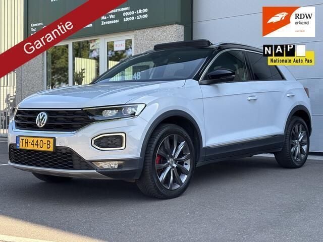 Wit Gebruikt 2018 VW T-Roc Sport SUV | € 23.999 (Eerlijke prijs) - Afbeelding 1/4