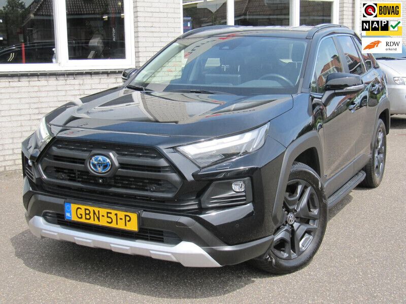 Zwart Gebruikt 2023 Toyota RAV4 Hybrid SUV | € 46.900 (Eerlijke prijs) - Afbeelding 1/4