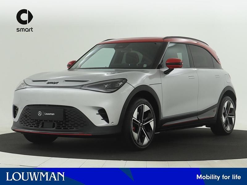 Zilver Gebruikt 2024 Smart #1 Brabus SUV | € 39.995 (Iets duurder) - Afbeelding 1/4