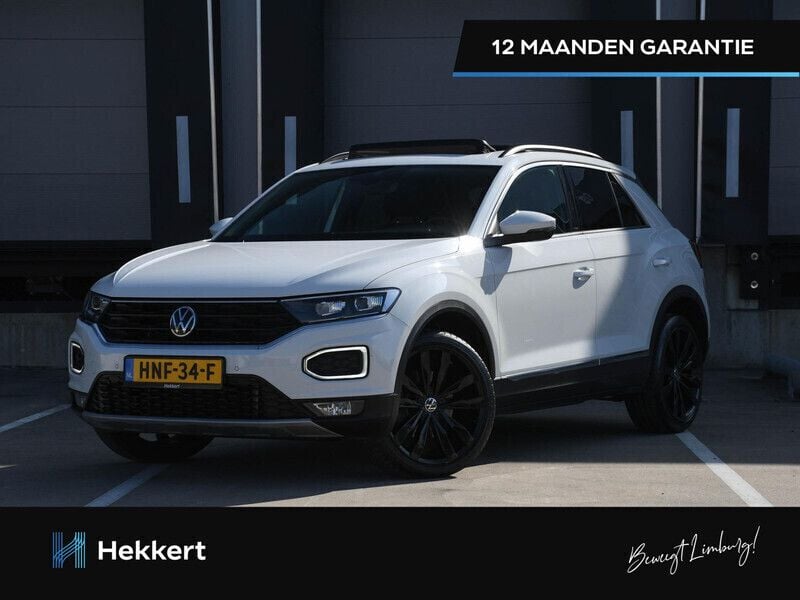 Wit Gebruikt 2021 VW T-Roc Sportline SUV | € 29.995 (Eerlijke prijs) - Afbeelding 1/4