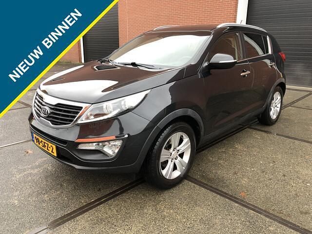 Zwart (metallic) Occasion 2011 Kia Sportage SUV | € 7.999 (Goede deal) - Afbeelding 1/4