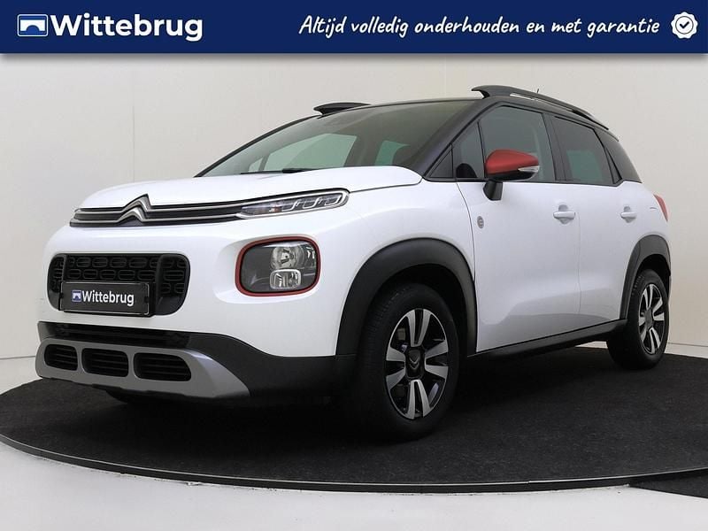 Wit Gebruikt 2021 Citroën C3 Aircross PureTech SUV | € 15.425 (Eerlijke prijs) - Afbeelding 1/3
